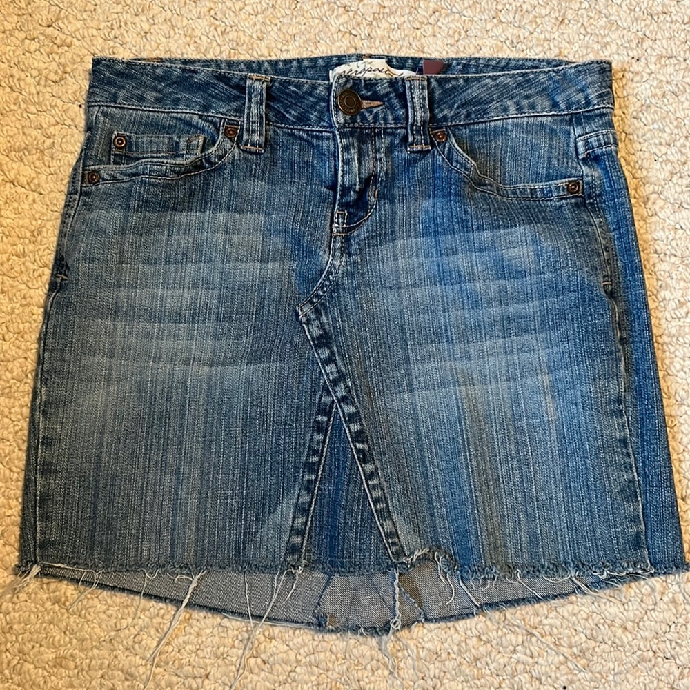 Aeropostale Jean Skirt